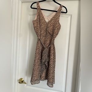 Womens animal print dress never worn